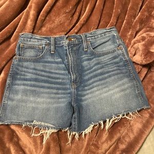 Madewell perfect jean short